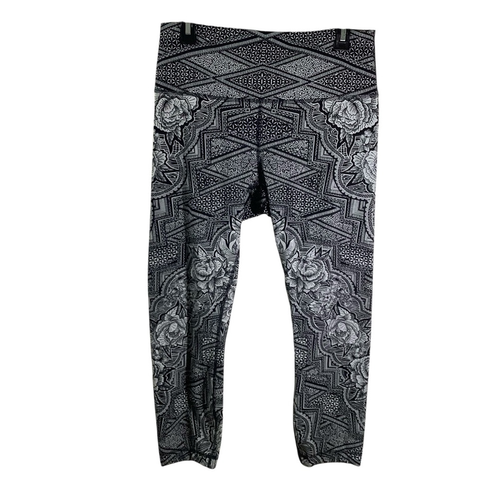 Lululemon Wunder Under High Rise Tight Ice Grey Black